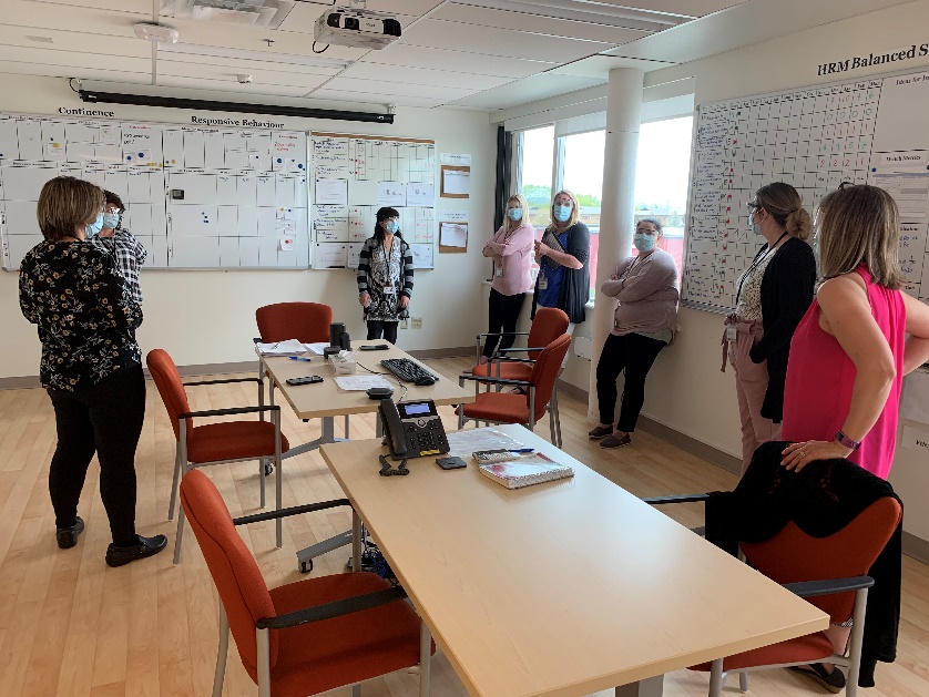 KFI team facilitating a visual strategy room session.